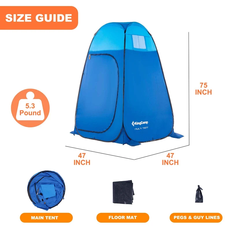 KingCamp Portable Shower Tent