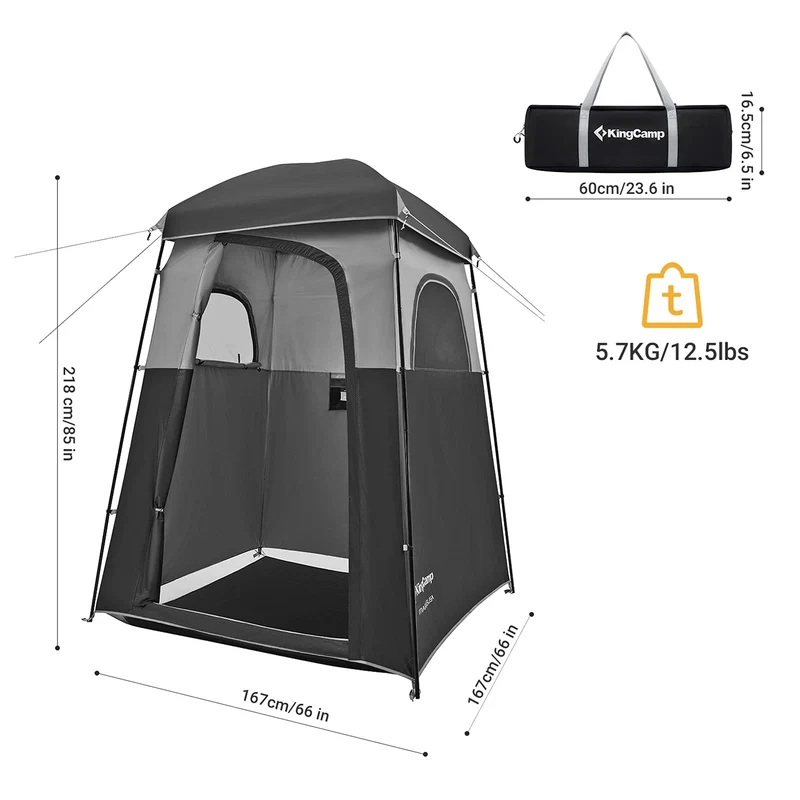 KingCamp MARASUSA Shower Tent Privacy Shelter