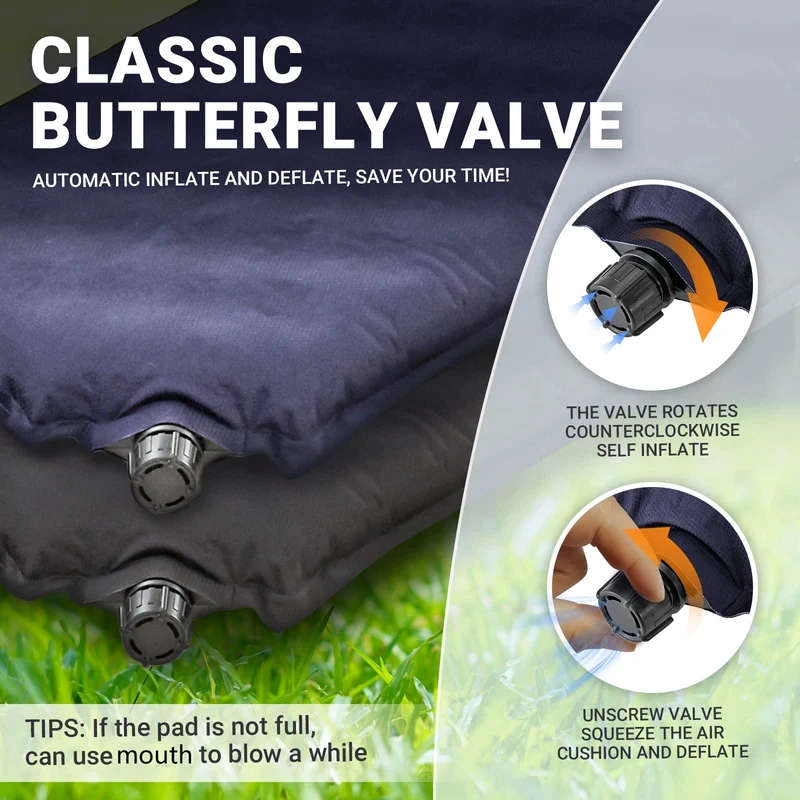 FUNDANGO PLOVER Double Self-inflatable Pad