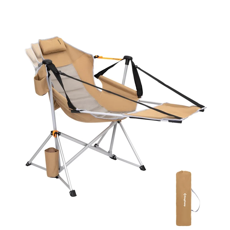 KingCamp ORCHID C20 Folding Rocking Chair Hammock Camping Chair