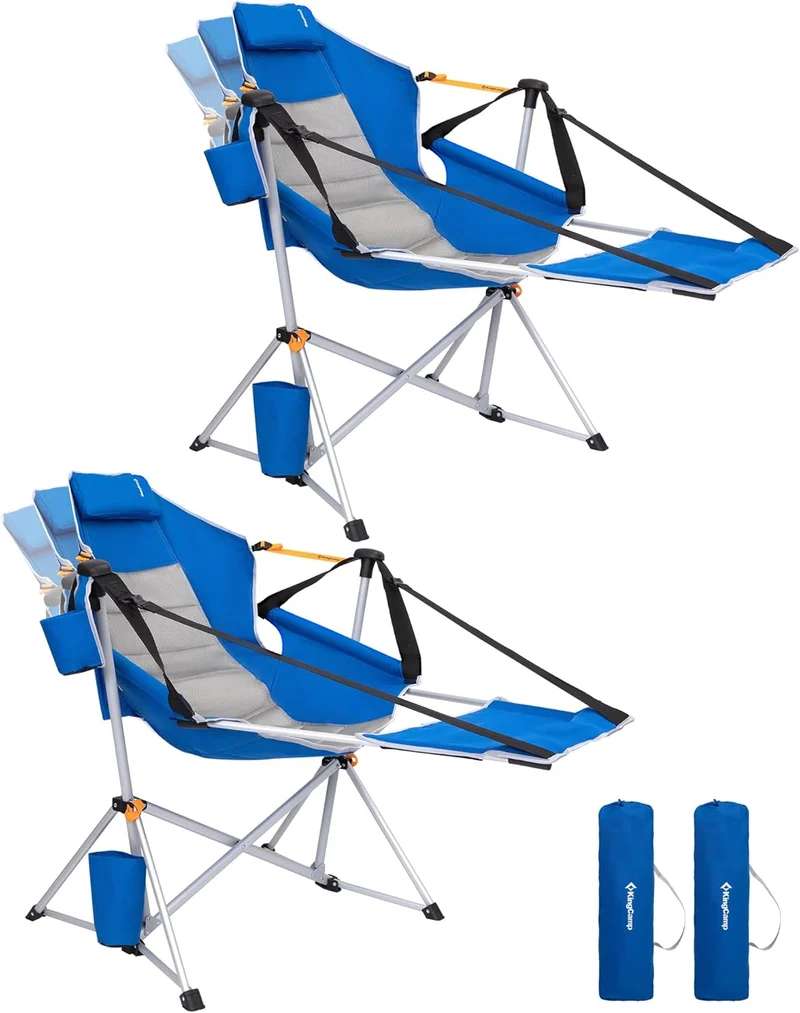 KingCamp ORCHID C20 Folding Rocking Chair Hammock Camping Chair