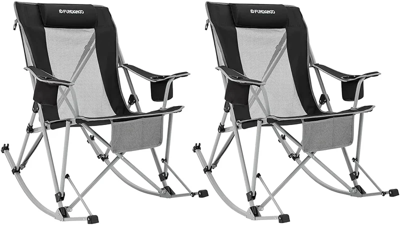 FUNDANGO Rocking Chair Folding Chair