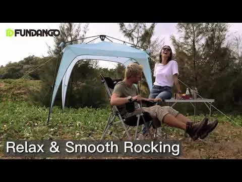 FUNDANGO Rocking Chair Folding Chair