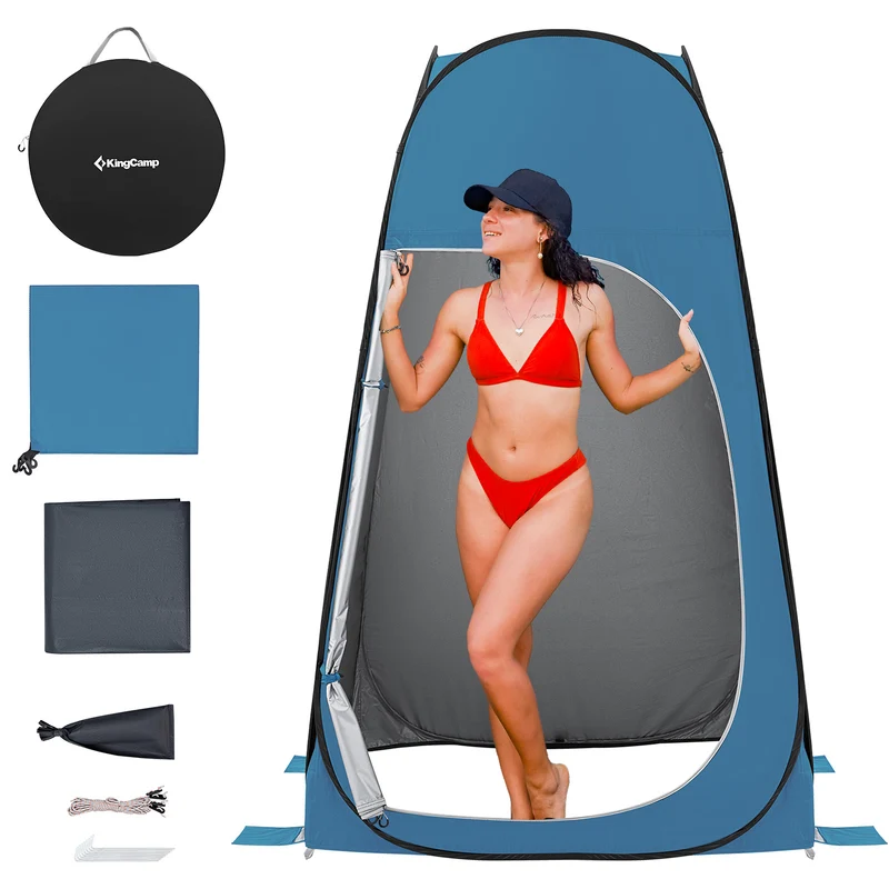 KingCamp MARASUSA POP Instant Privacy Tent | Pop-Up Camping Shower Tent with UPF50+ Sun Protection