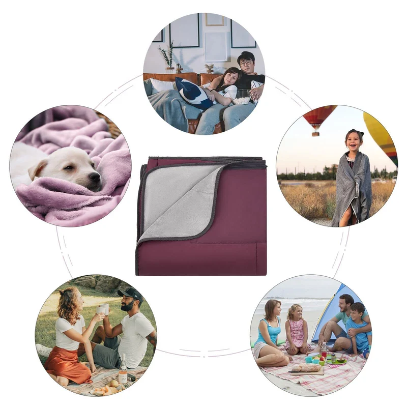 KingCamp JASMINE Picnic Rug Picnic Cushion