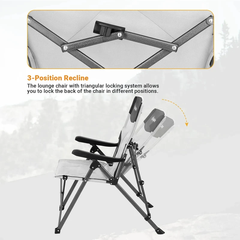 KingCamp DAPHNE C30 Portable Arm Chair