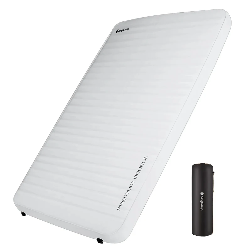KingCamp PREMIUM Double 7.5 cm Thick Self-Inflating Camping Mattress