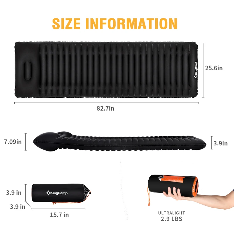 KingCamp DELUXE COMFORT Single Air Pad