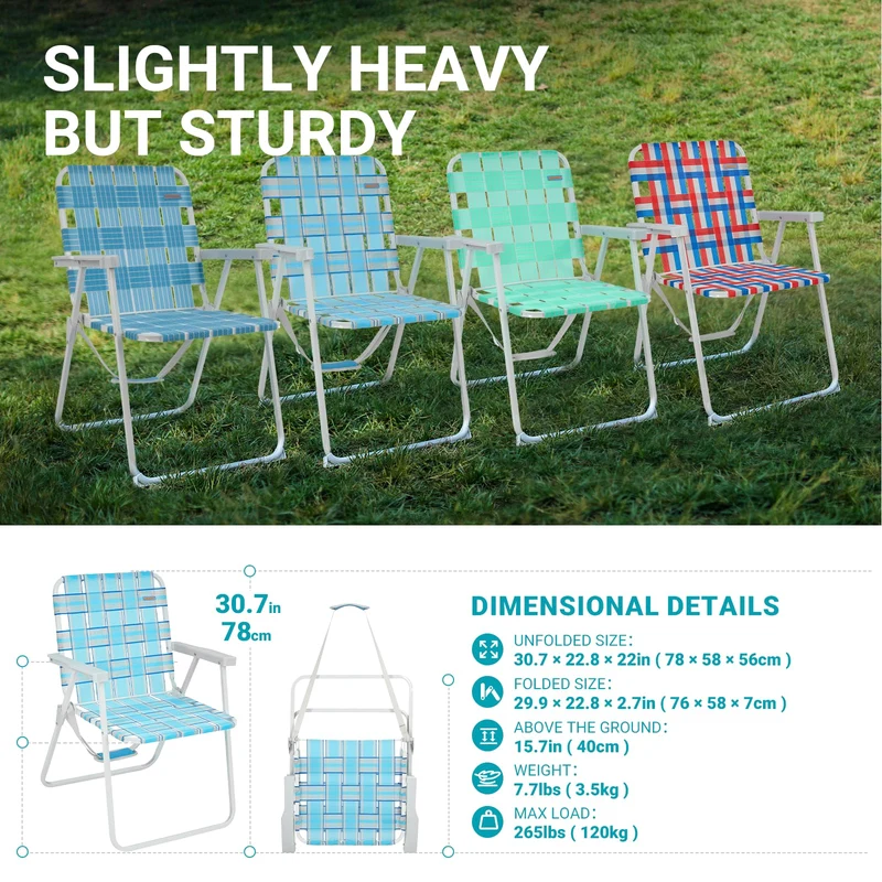 WEJOY Beach Chair - South Molle Series