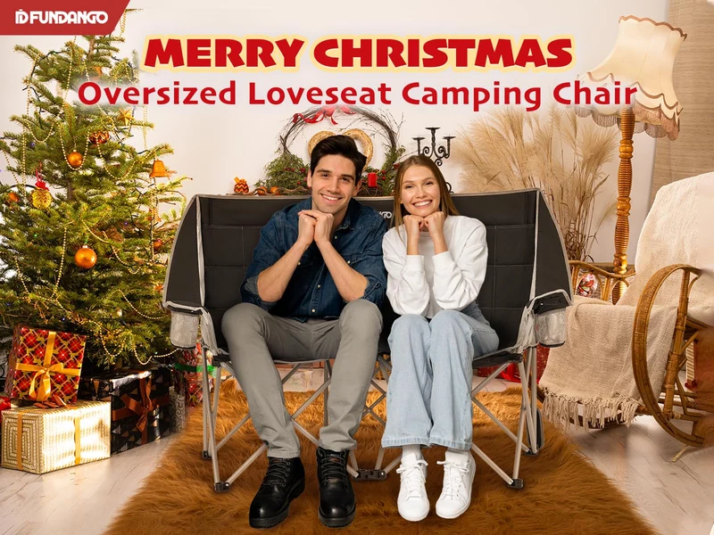 FUNDANGO Double Sofa Chair Loveseat Camping Chairs