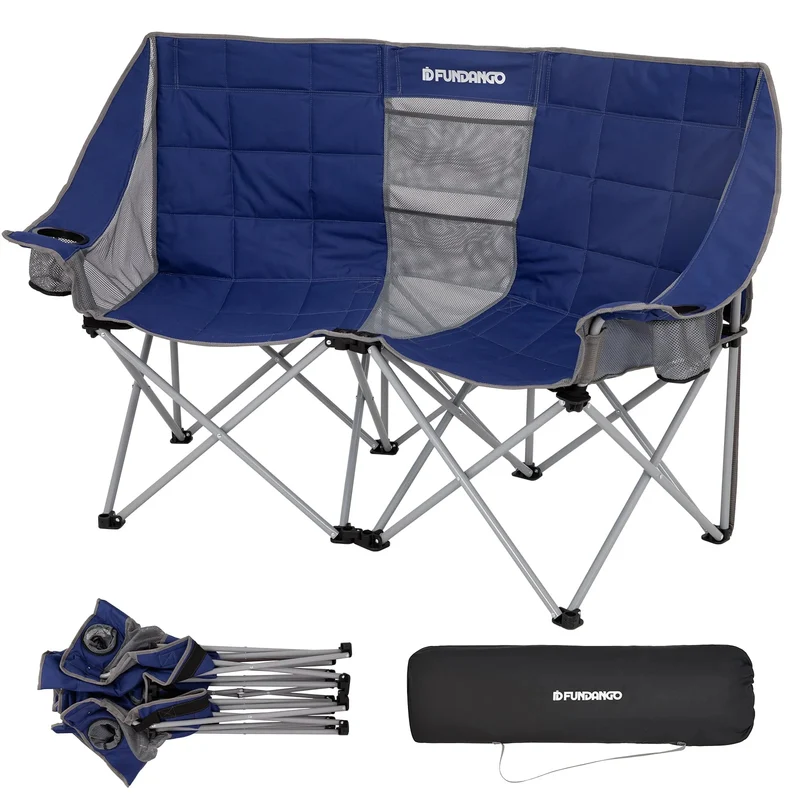 FUNDANGO Double Sofa Chair Loveseat Camping Chairs