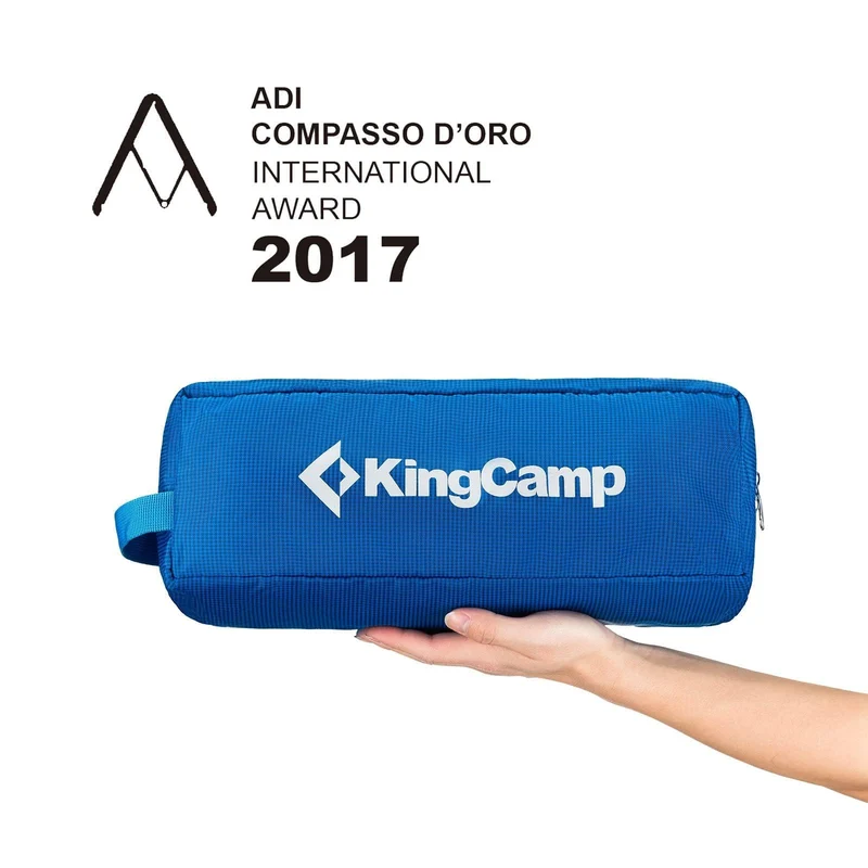 KingCamp Ultralight Folding Camping Cot | 4.9 lbs Lightweight Portable Cot with 7075 Aluminum Frame, 265lb Capacity