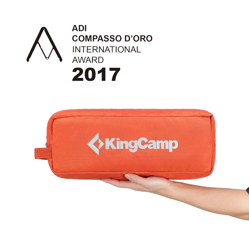 KingCamp Ultralight Folding Camping Cot | 4.9 lbs Lightweight Portable Cot with 7075 Aluminum Frame, 265lb Capacity