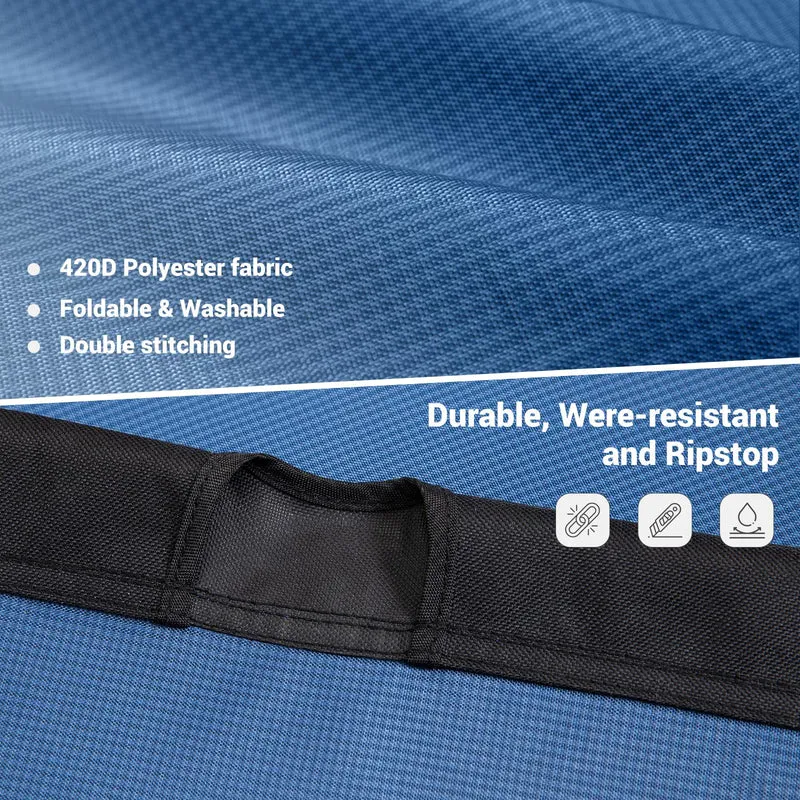 KingCamp Ultralight Folding Camping Cot | 4.9 lbs Lightweight Portable Cot with 7075 Aluminum Frame, 265lb Capacity