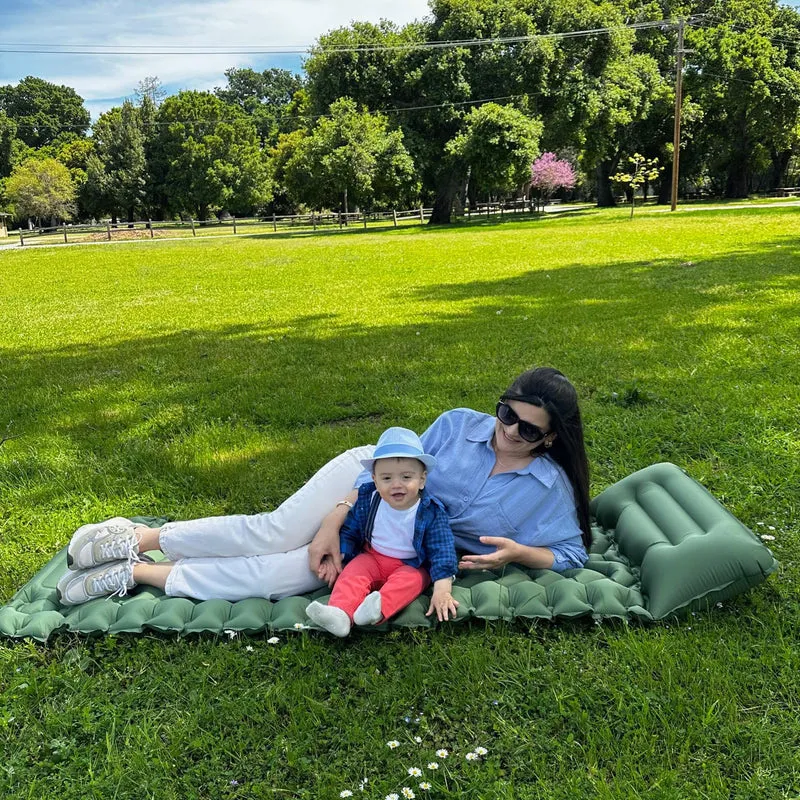 KingCamp DELUXE 10 Single Air Pad | Connectable Inflatable Camping Mattress