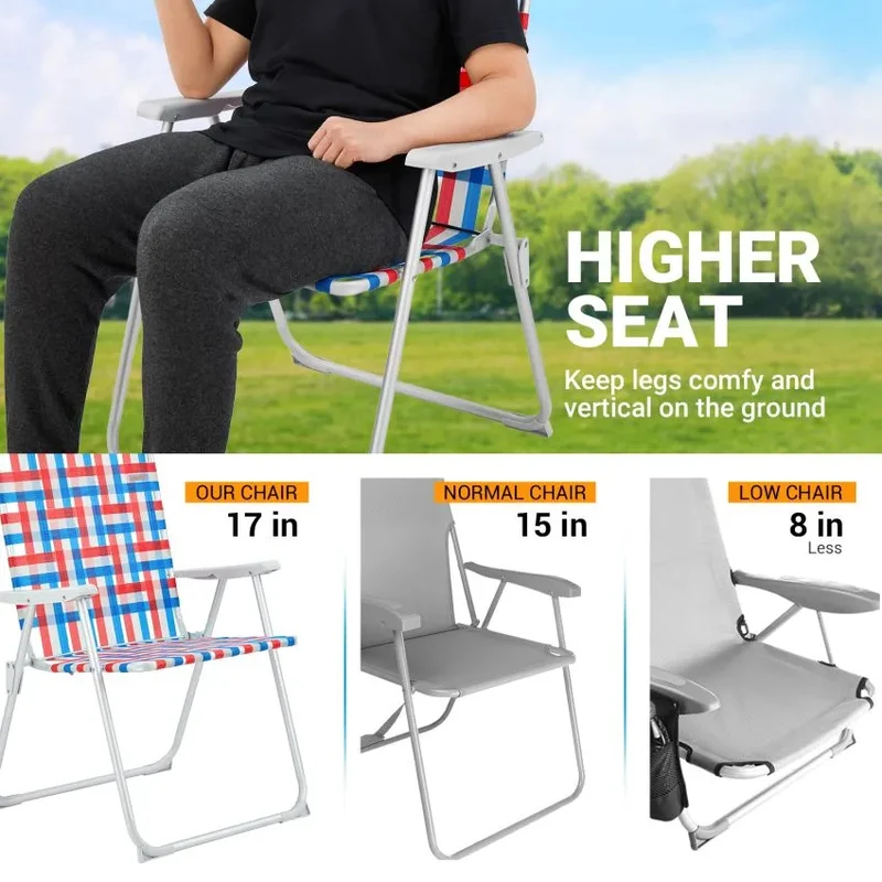 WEJOY South Molle Plus Beach Chair Set of 2