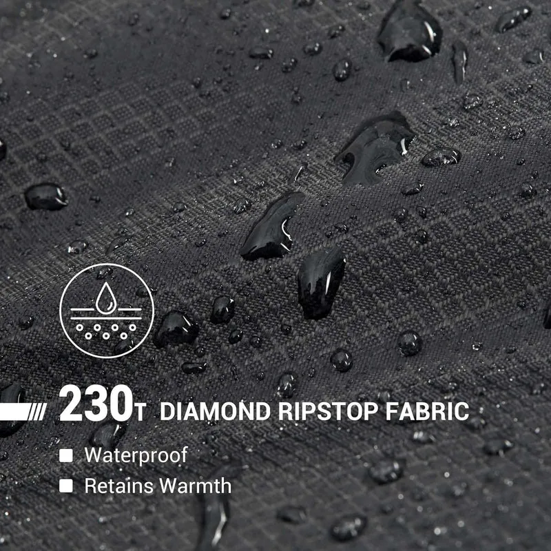KingCamp FREESPACE 250 3-Season Plus Size Flannel Sleeping Bag