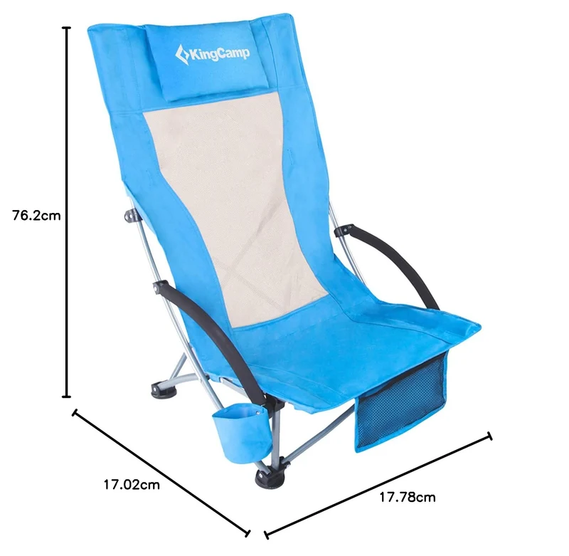 KingCamp High Mesh Back Beach Chairs