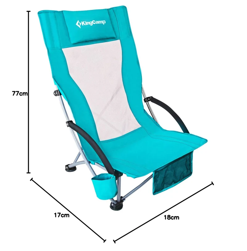 KingCamp High Mesh Back Beach Chairs