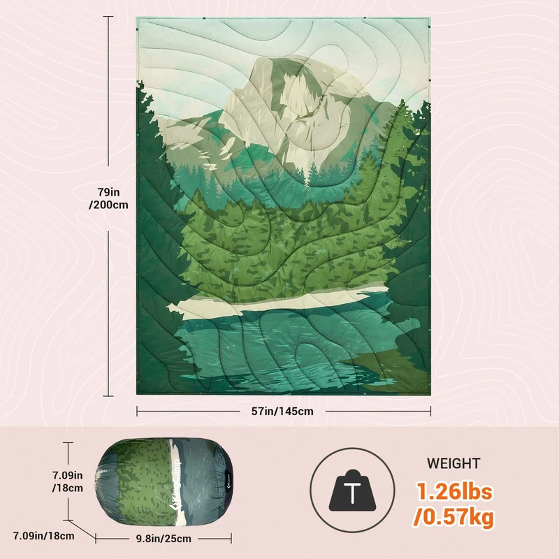 KingCamp Ultra-Lightweight Camping Blanket