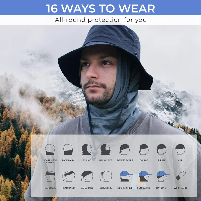 ATEPA Merino Wool Neck Gaiter