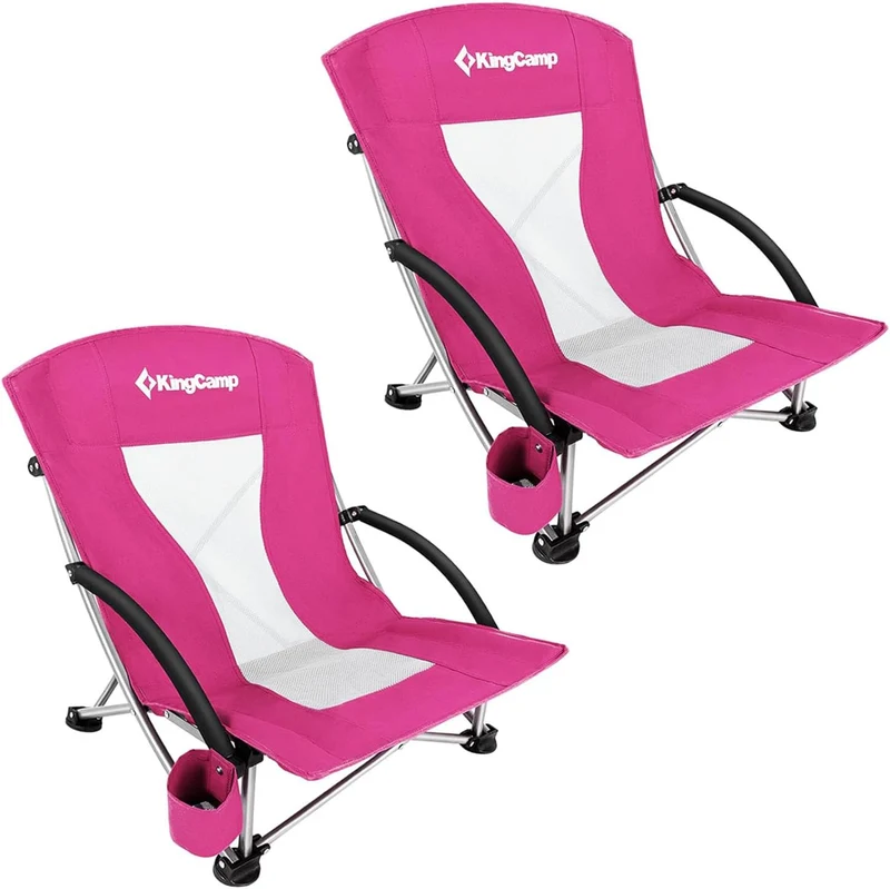 KingCamp Low Back Beach Lightweight Folding Beach Chair