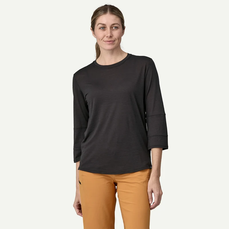 Women's Merino Blend 3/4 Sleeve Bike Jersey