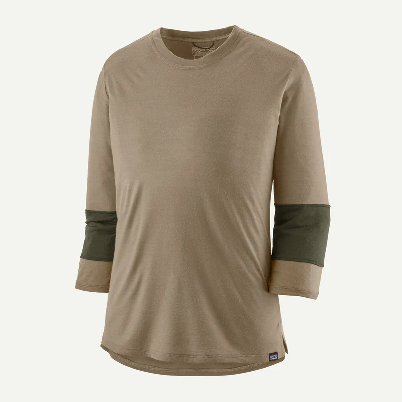 Women's Merino Blend 3/4 Sleeve Bike Jersey