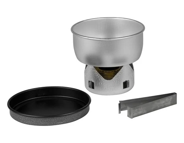 Minikocher mit Non-stick Pfanne