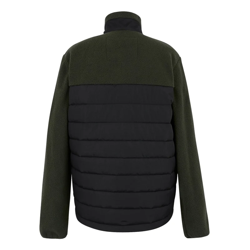 Regatta Frankie Men's Borg Hybrid Fleece Jacket - Dark Khaki