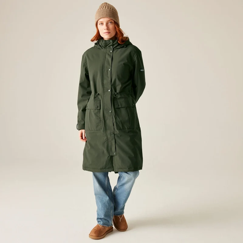 Regatta Yannta Women's Waterproof Insulated Jacket - Dark Khaki