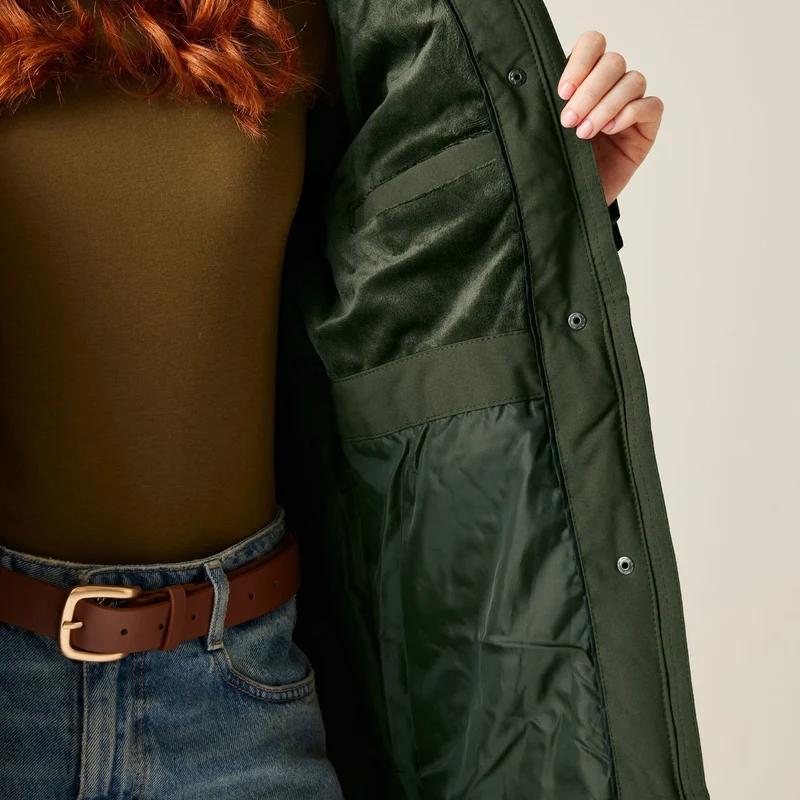 Regatta Yannta Women's Waterproof Insulated Jacket - Dark Khaki