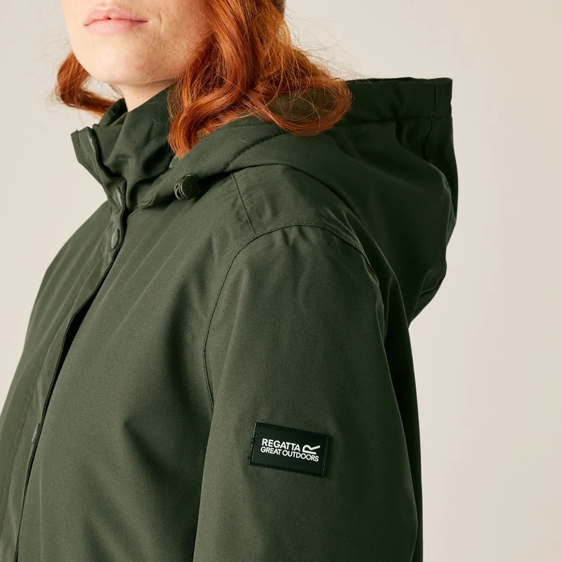 Regatta Yannta Women's Waterproof Insulated Jacket - Dark Khaki