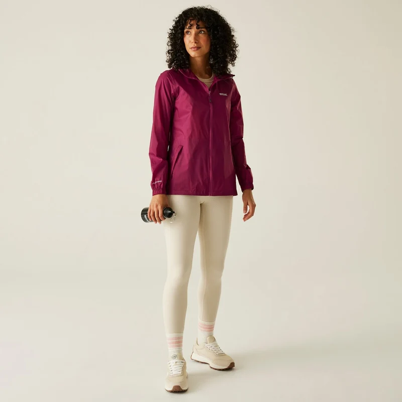 Regatta Pack-It III Women's Waterproof Jacket - Beaujolais