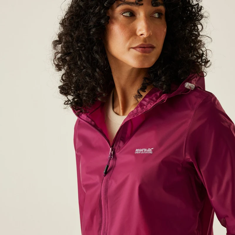 Regatta Pack-It III Women's Waterproof Jacket - Beaujolais