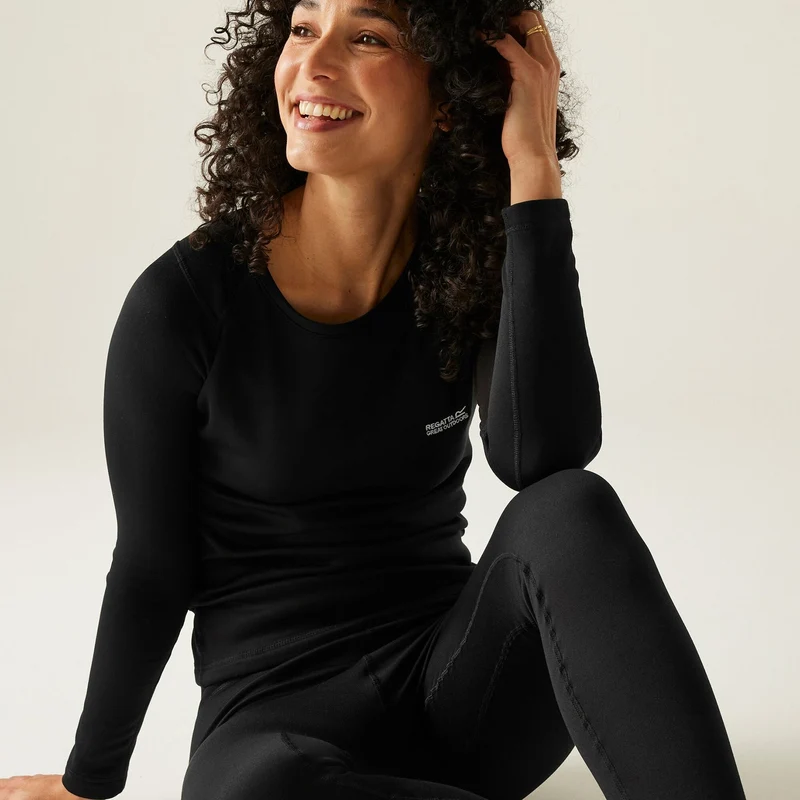 Regatta Women's Thermal Baselayer Set - Black