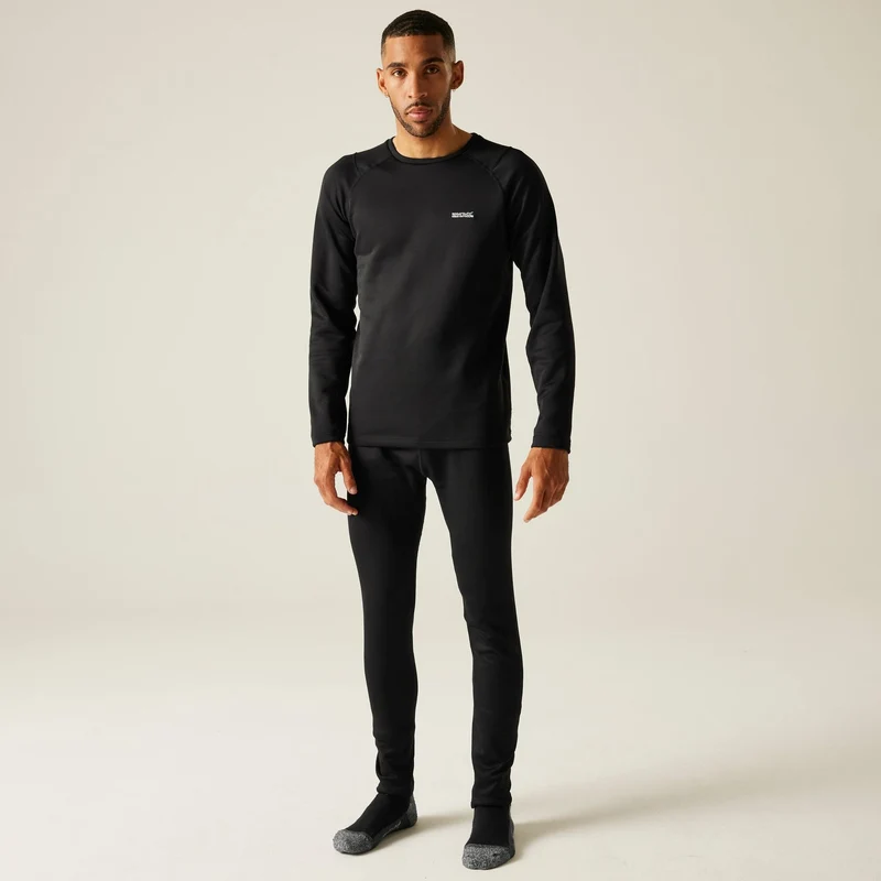 Regatta Men's Thermal Baselayer Set - Black