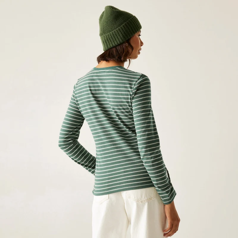 Regatta Frederica Women's Long Sleeved T-Shirt - Spruce Green