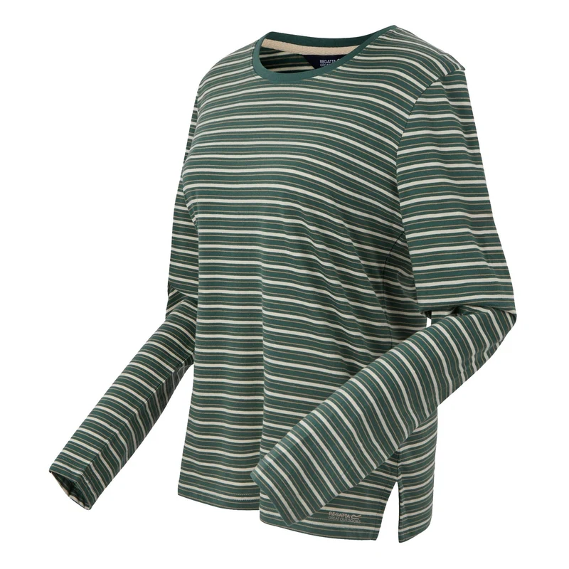 Regatta Frederica Women's Long Sleeved T-Shirt - Spruce Green