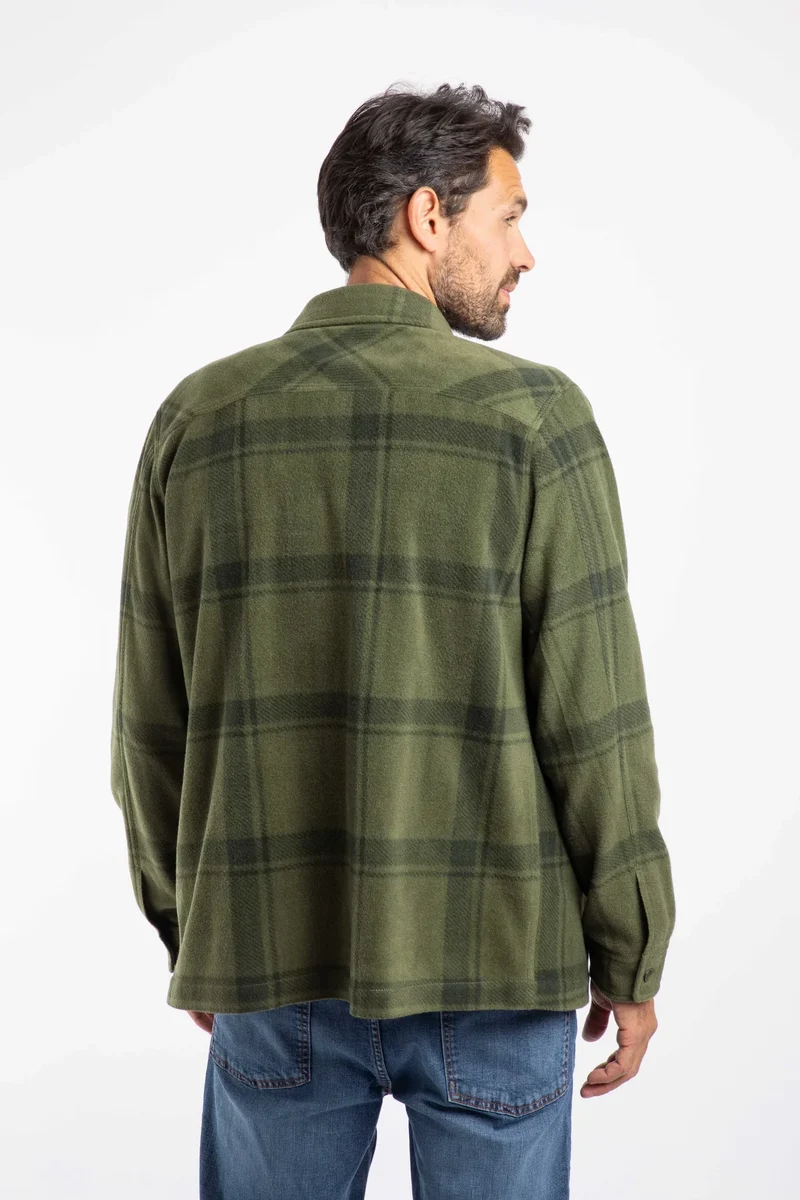Weird Fish Darrow Men's Shirt - Winter Green