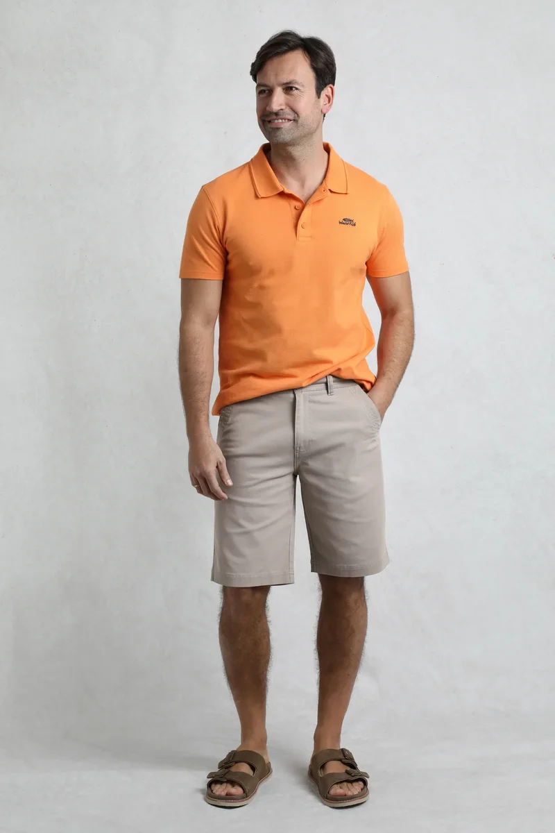 Weird Fish Men's Rayburn Shorts - Flintstone