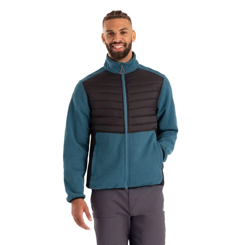 Trespass Hanlonton Men's Fleece - Bondi Blue