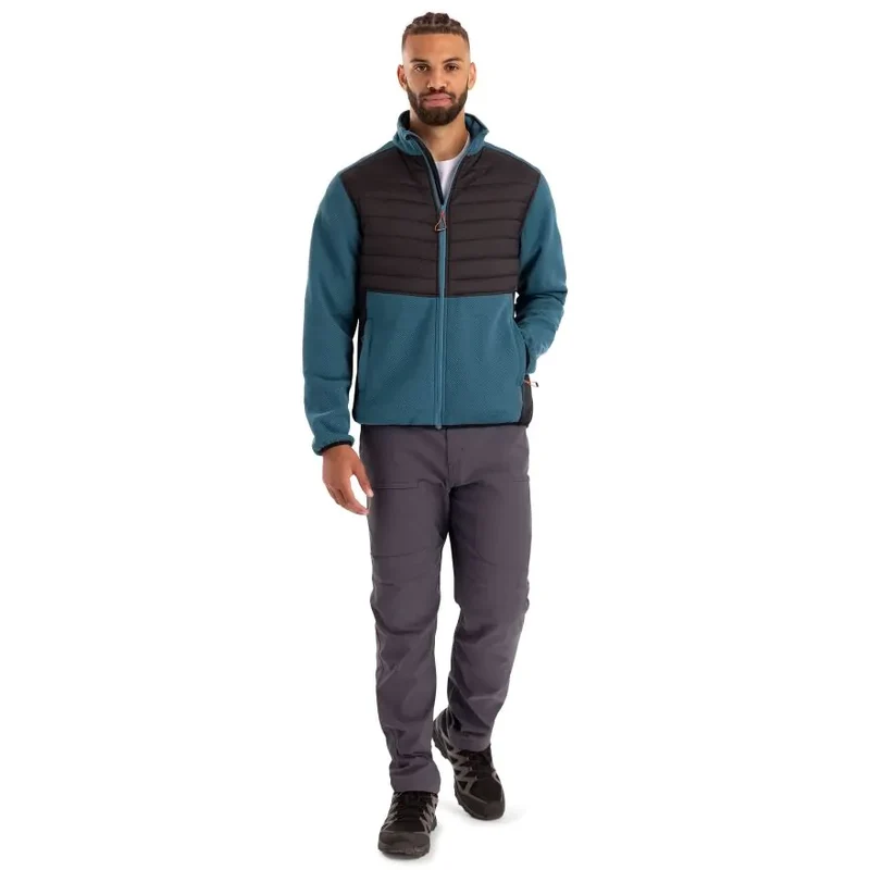 Trespass Hanlonton Men's Fleece - Bondi Blue