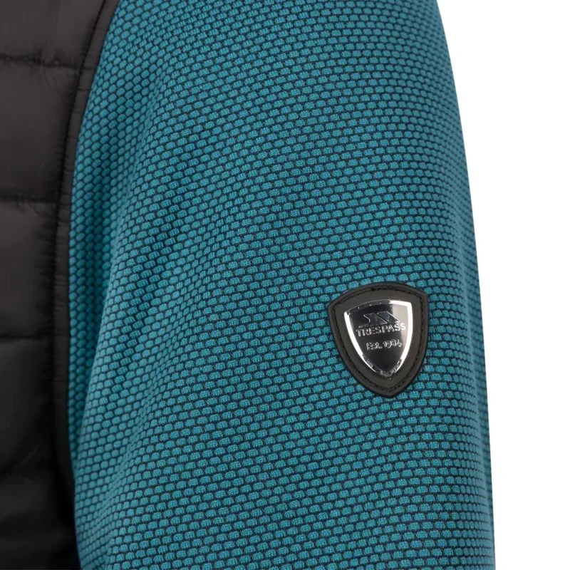 Trespass Hanlonton Men's Fleece - Bondi Blue