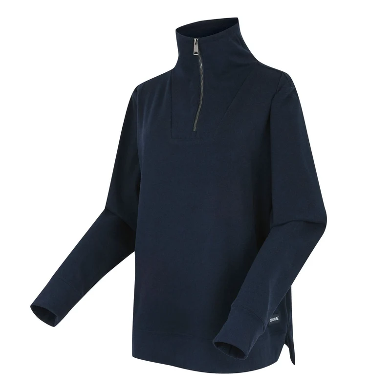 Regatta Demmi Women's Half-Zip Fleece - Navy Blue