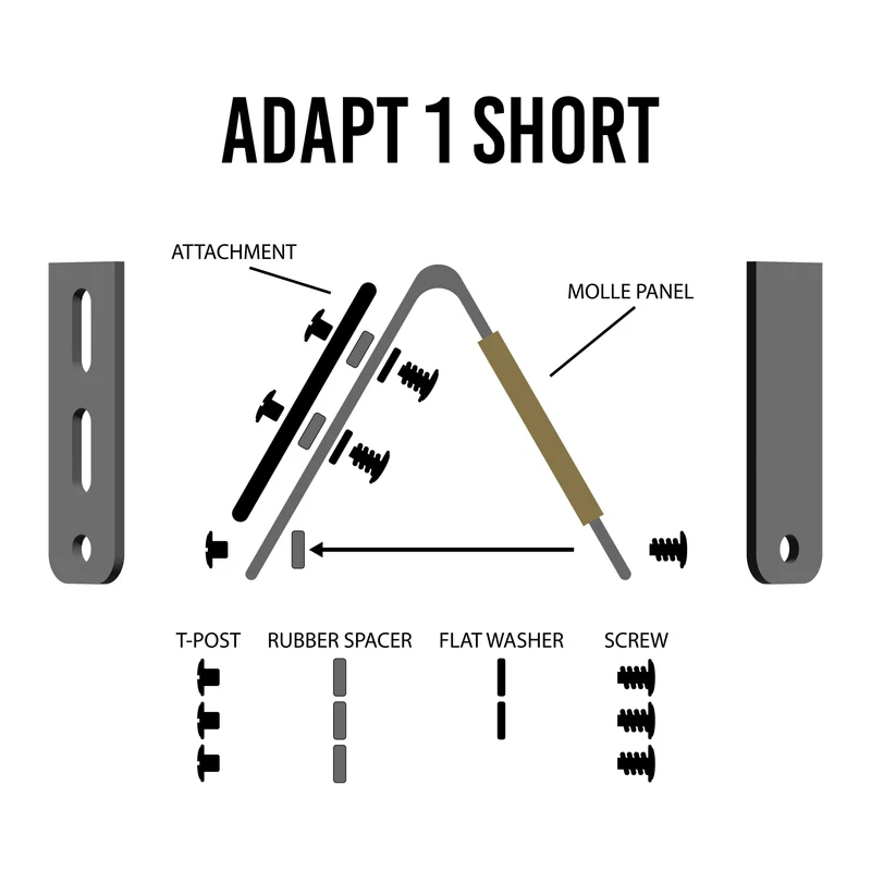 Guardian Warrior Solutions Adapt 1 Short kiinnike