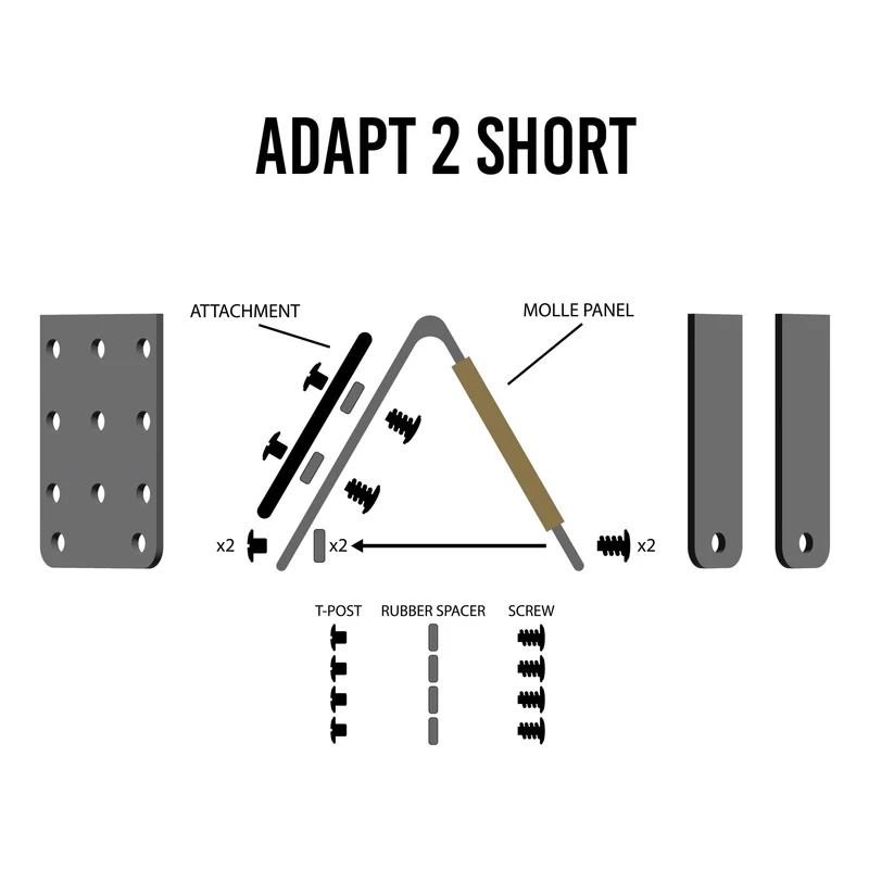 Guardian Warrior Solutions Adapt 2 Short kiinnike