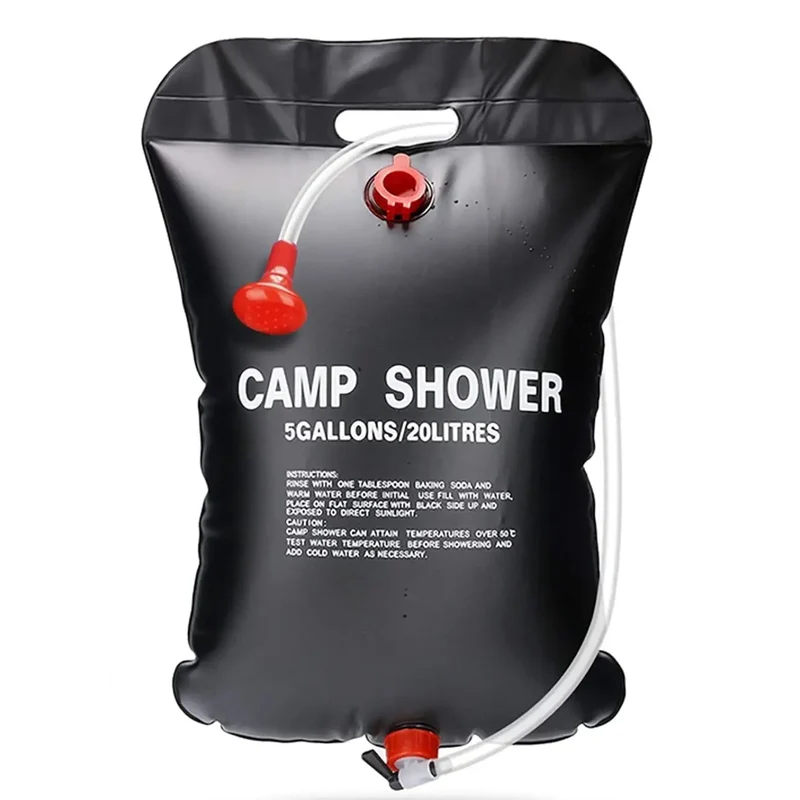 Redwood Leisure Solar Camping Shower - 20 Litres