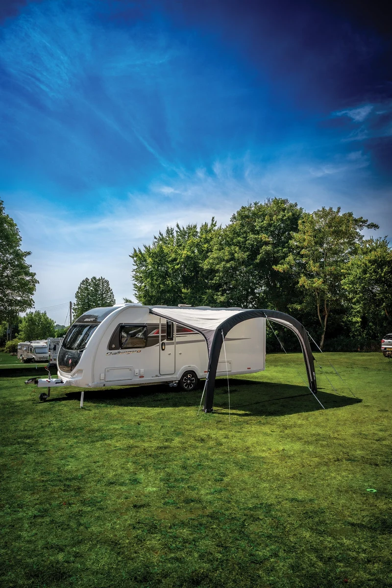 Maypole Stratford Caravan Sun Canopy High- 235-250cm