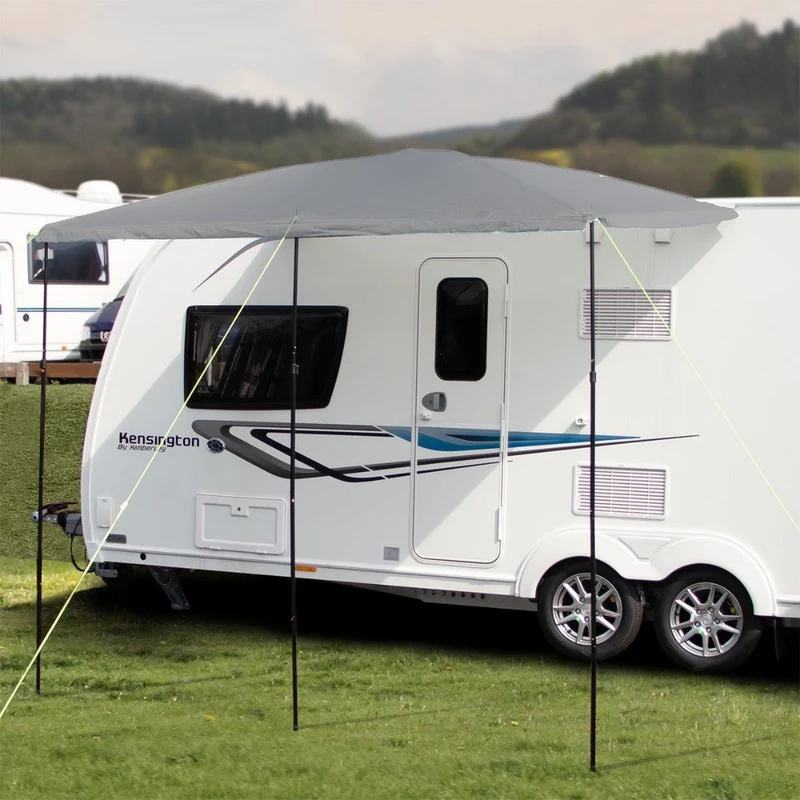 Maypole Caravan & Campervan Sun Canopy - Grey